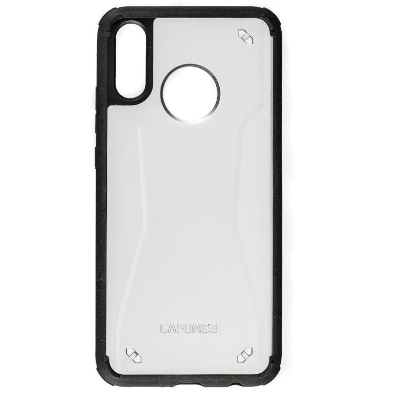 Capdase Soft Jacket Fuze II Cover for Huawei P20 Lite - Tinted White / Black