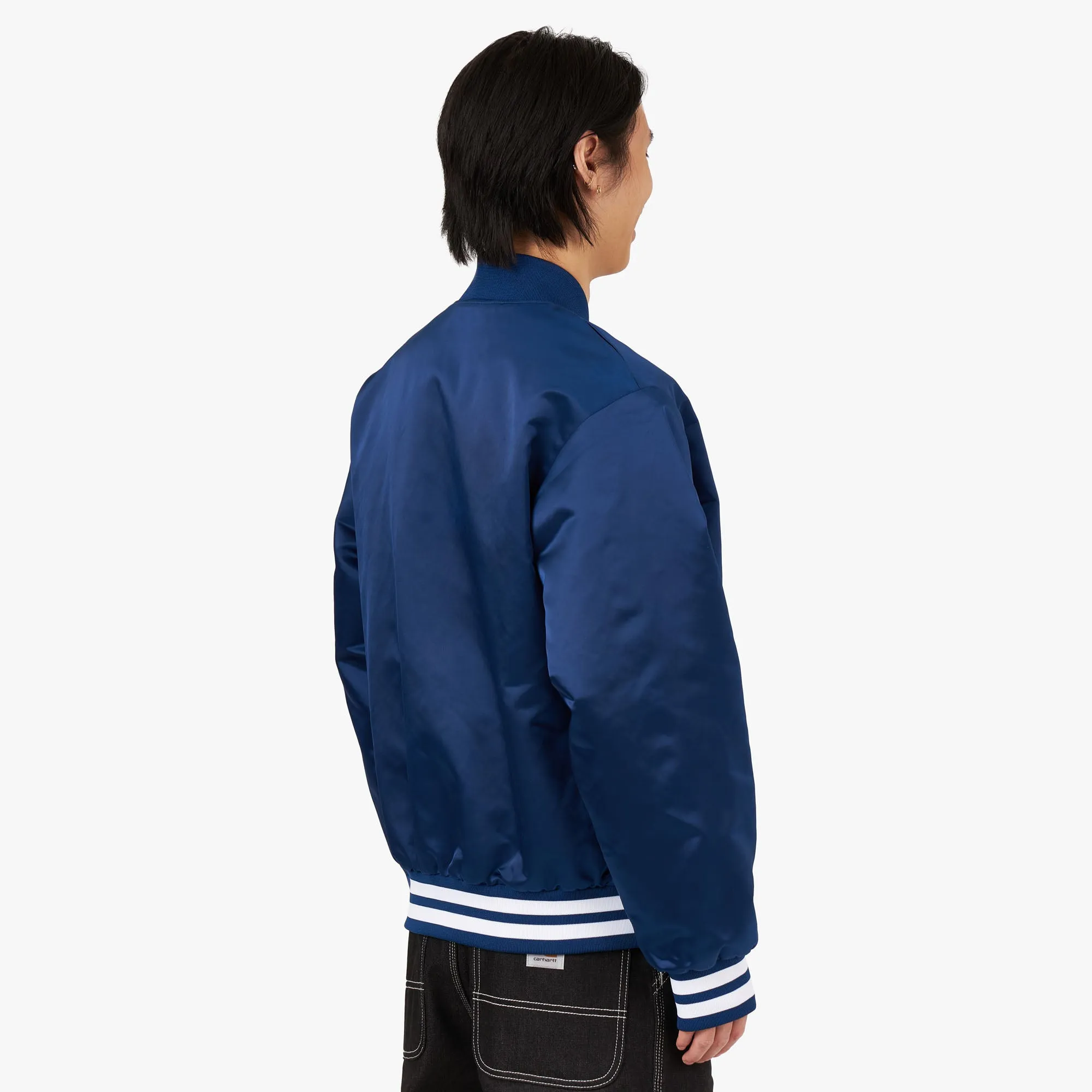 Carhartt WIP Class Of 89 Bomber Jacket Eider / White