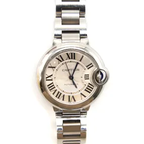 Cartier Ballon Bleu De Cartier Watch steel 33mm Automatic movement