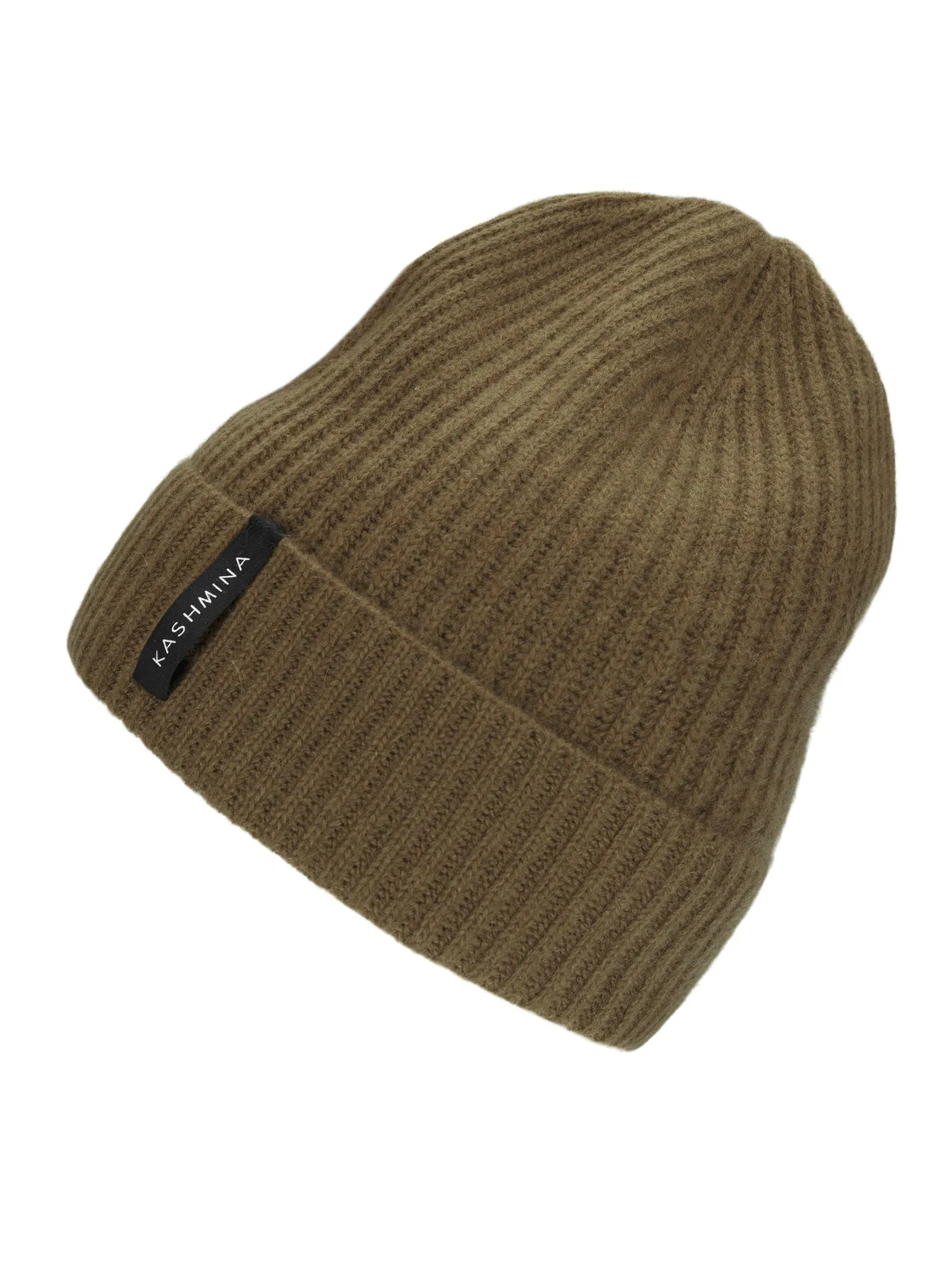 Cashmere beanie "Elli" - hunter