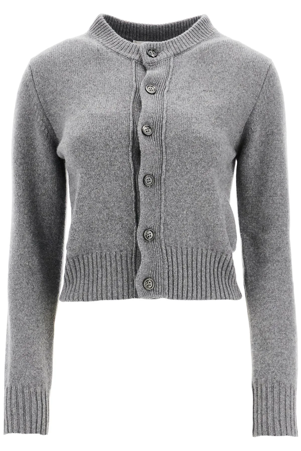 Cashmere Crewneck Cardigan