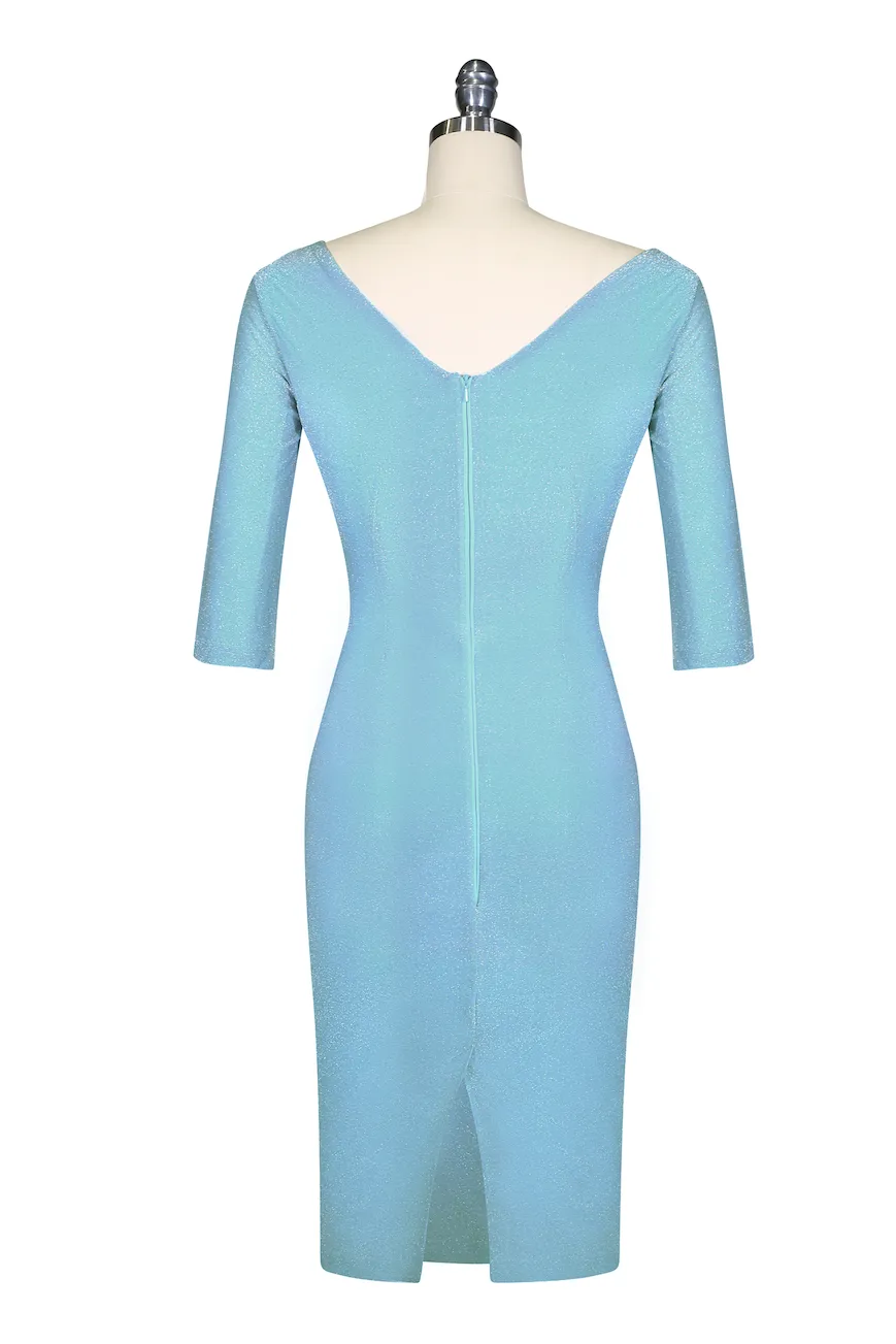 Celestial Vamp Dress (Turquoise)