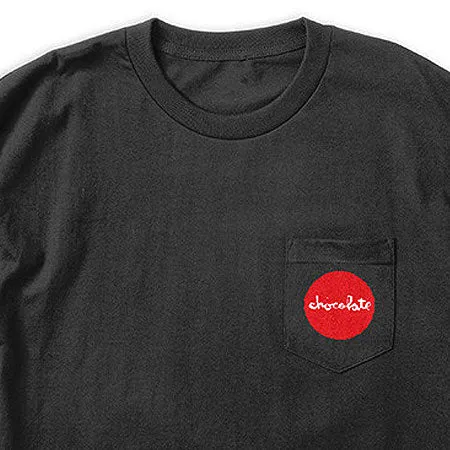 Chocolate Red Dot Pocket T Shirt