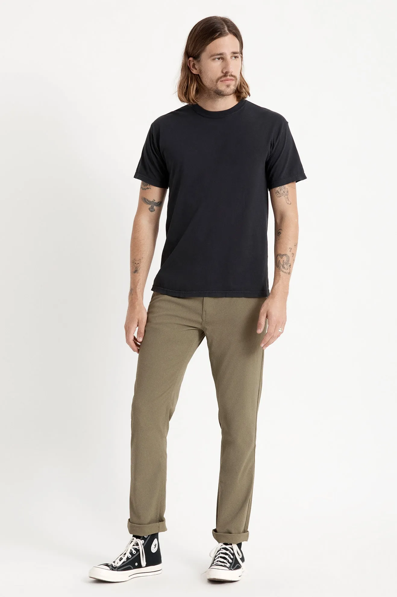 Choice Chino Taper Utility Pant - Military Olive