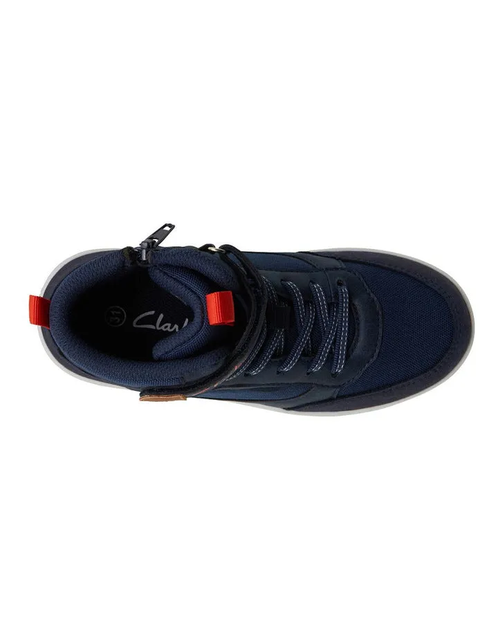 Clarks Dodger in Navy (Size 30-38)