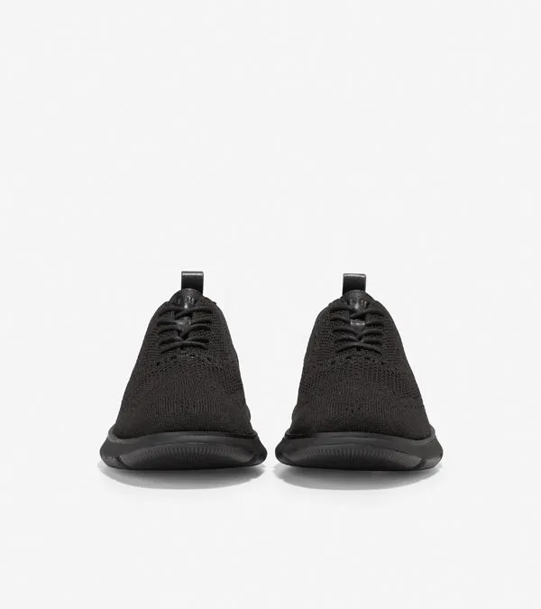 Cole Haan 4.Zerogrand Stitchlite Oxford Black Knit Black    