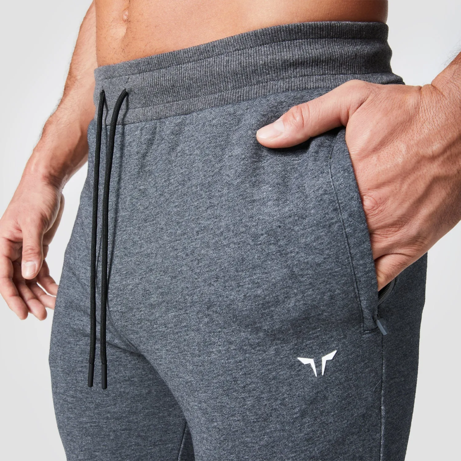 Core Cuffed Joggers - Charcoal Marl