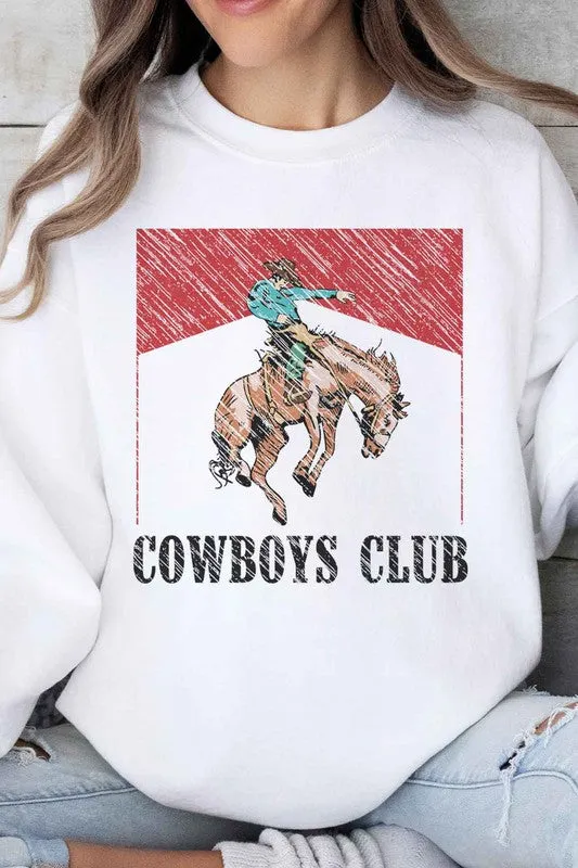 COWBOYS CLUB OVERSIZED SWEATSHIRT