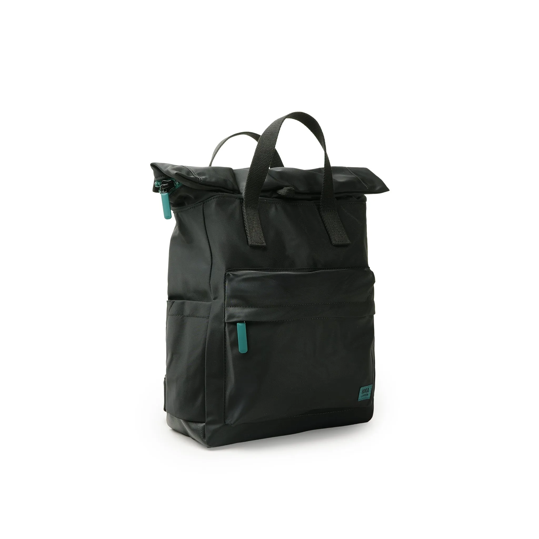 Creative Waste Black Edition Canfield B Teal Recycled Nylon