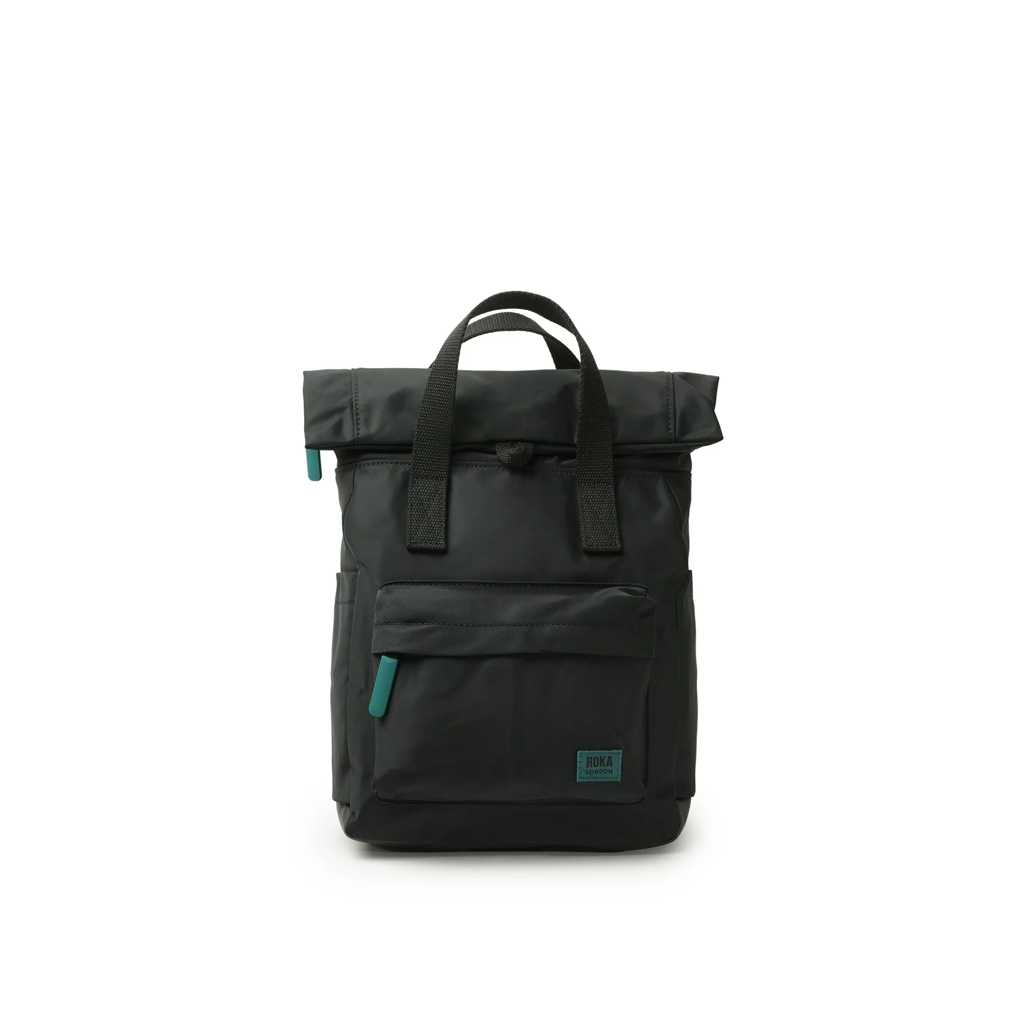 Creative Waste Black Edition Canfield B Teal Recycled Nylon