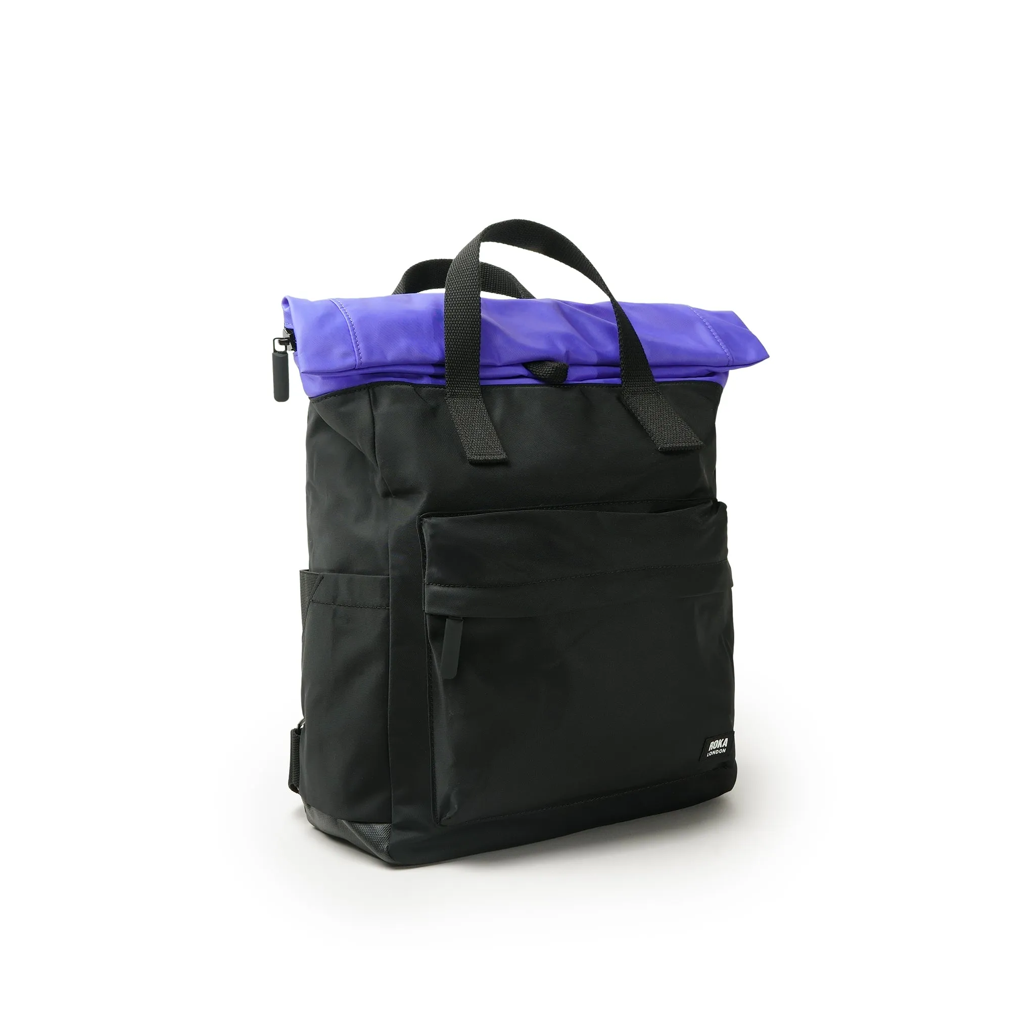 Creative Waste Canfield B Black / Simple Purple Recycled Nylon