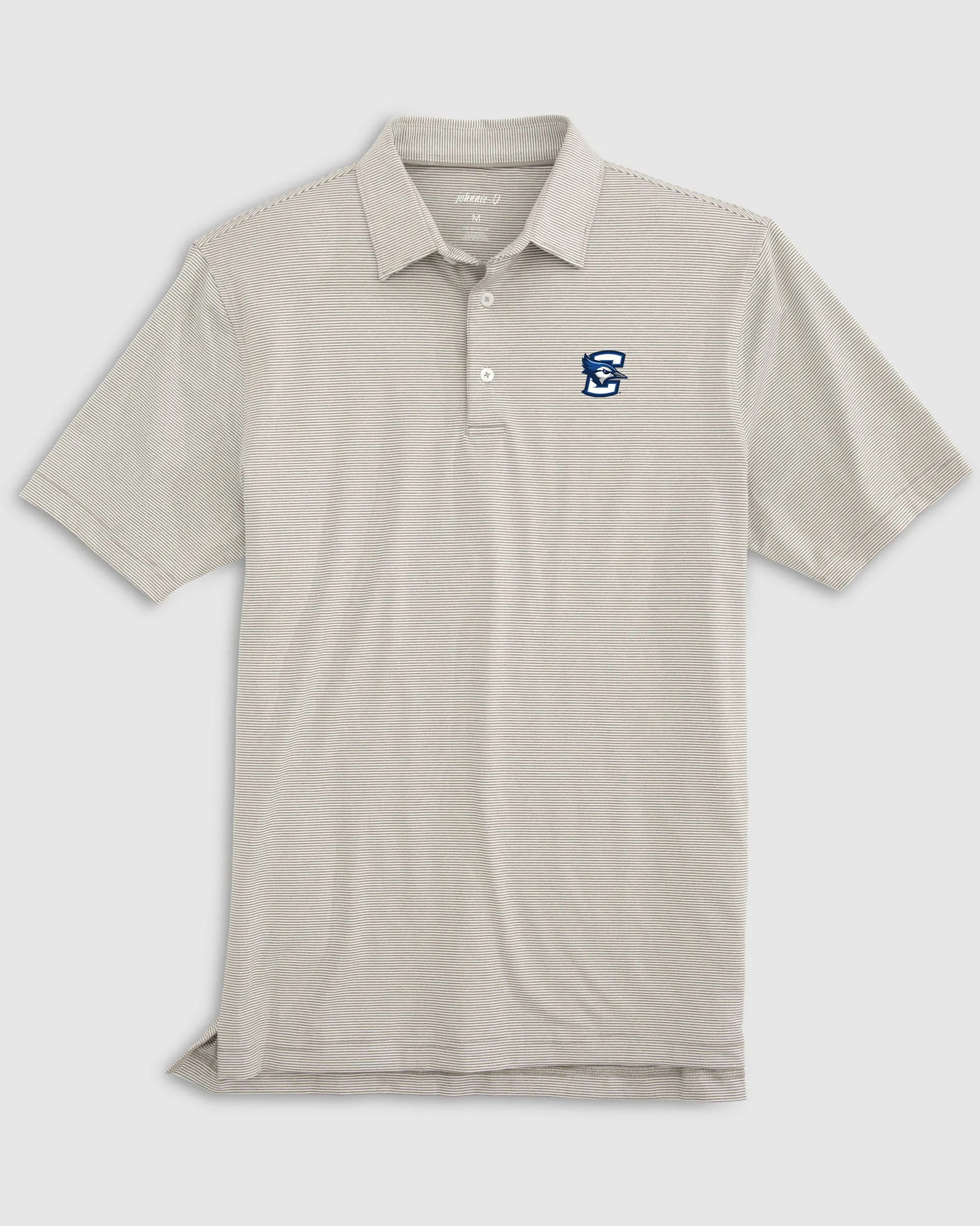 Creighton Lyndonn Striped Jersey Performance Polo