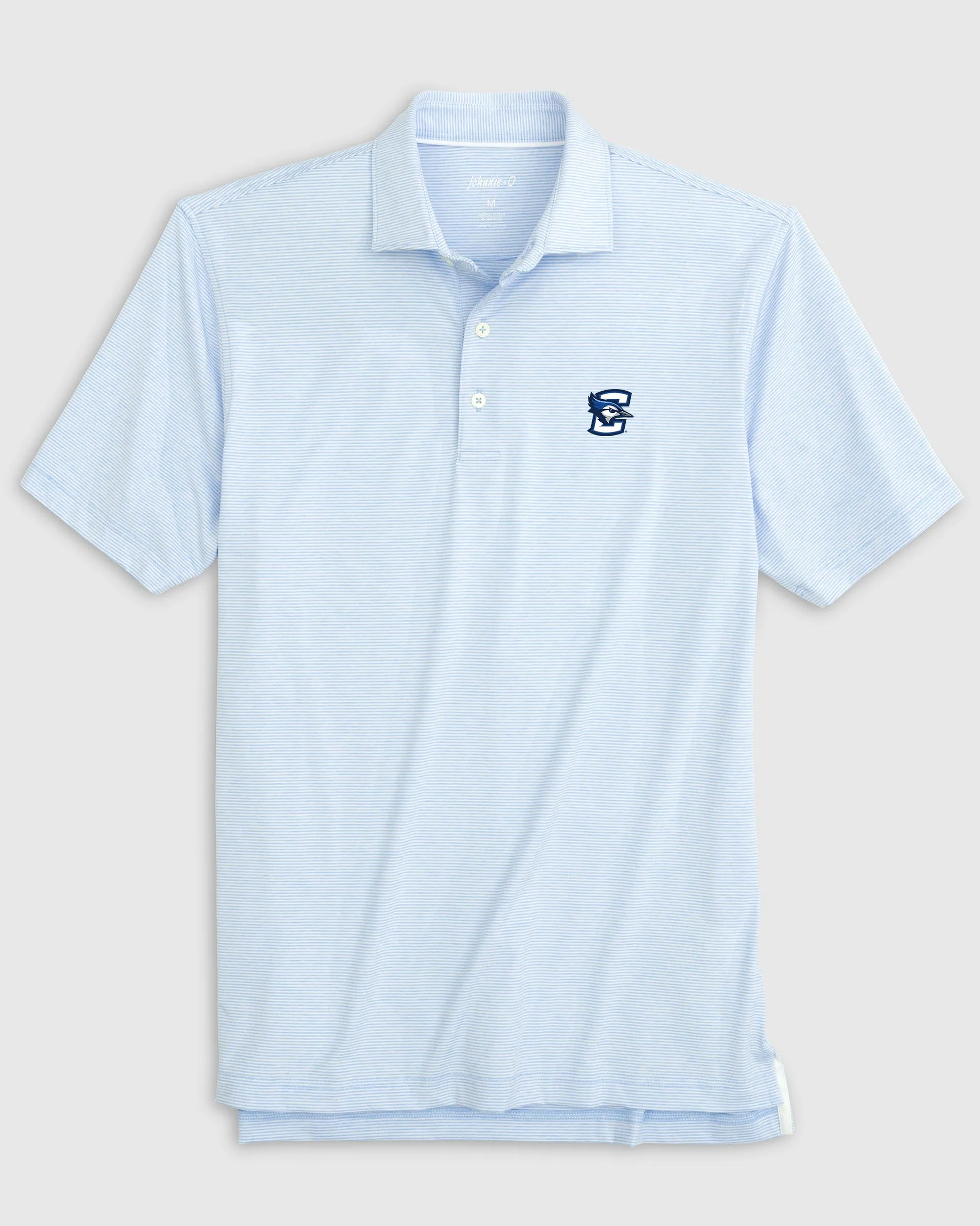 Creighton Lyndonn Striped Jersey Performance Polo