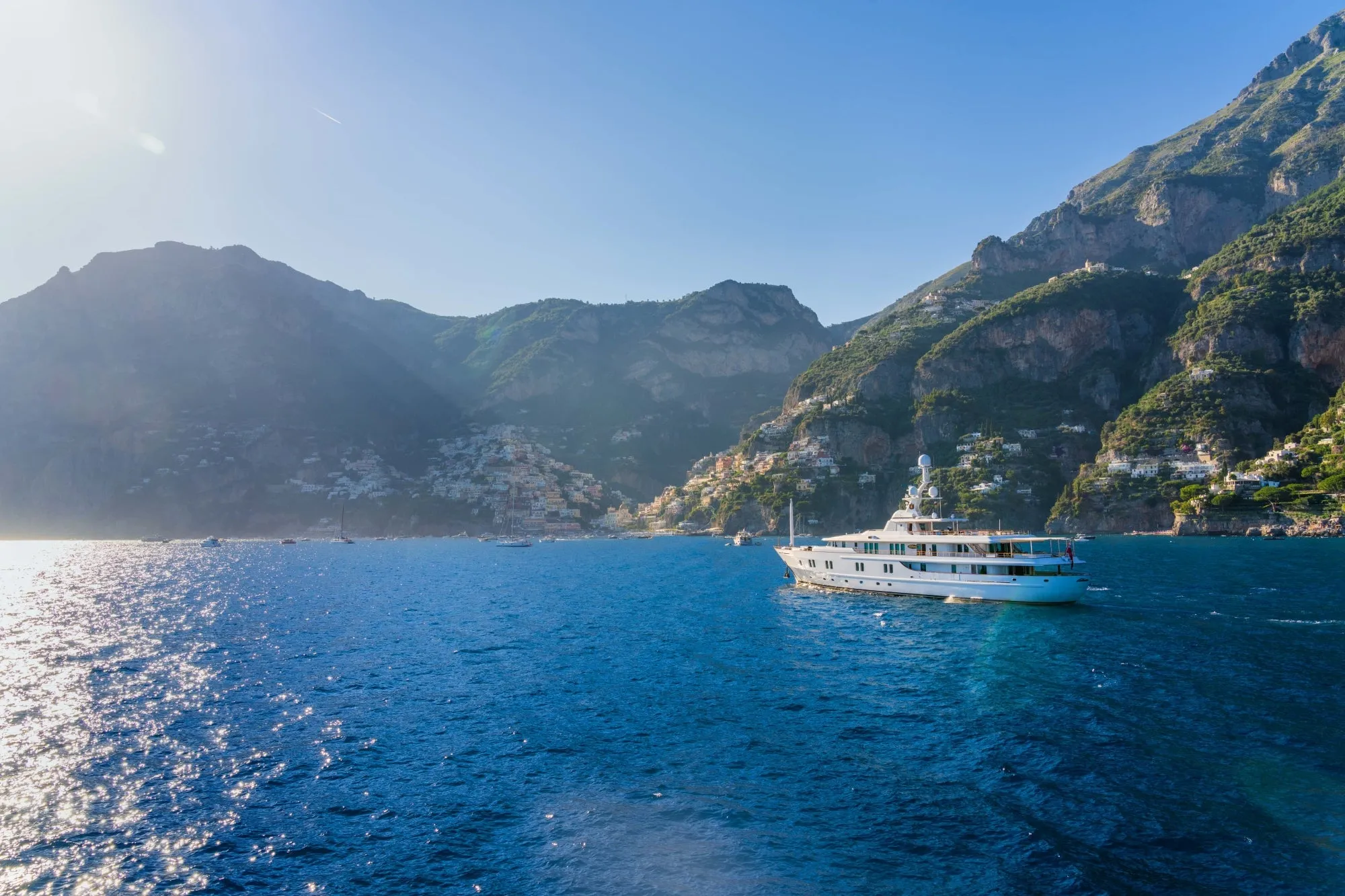 Cruising Into Positano