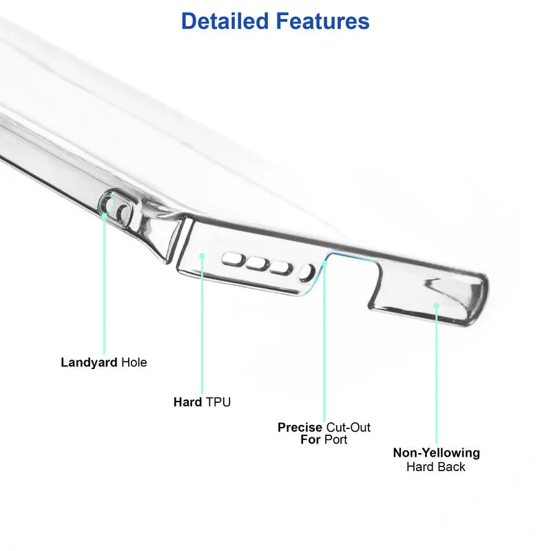 Crystal Clear Hard Back Anti-Yellowing Phone Case For Samsung A11