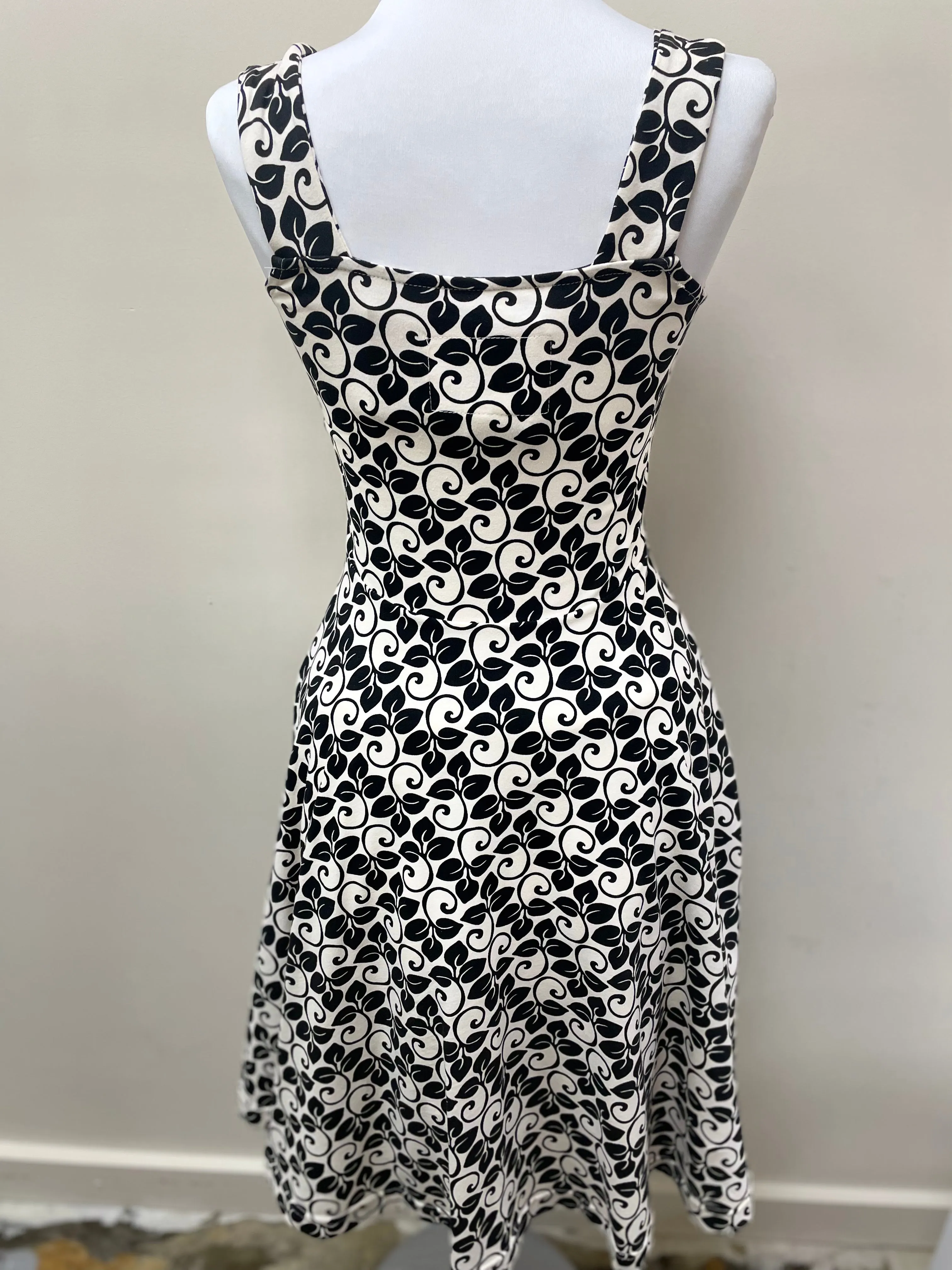 Curie Dress Trifolia Print by Effie's Heart