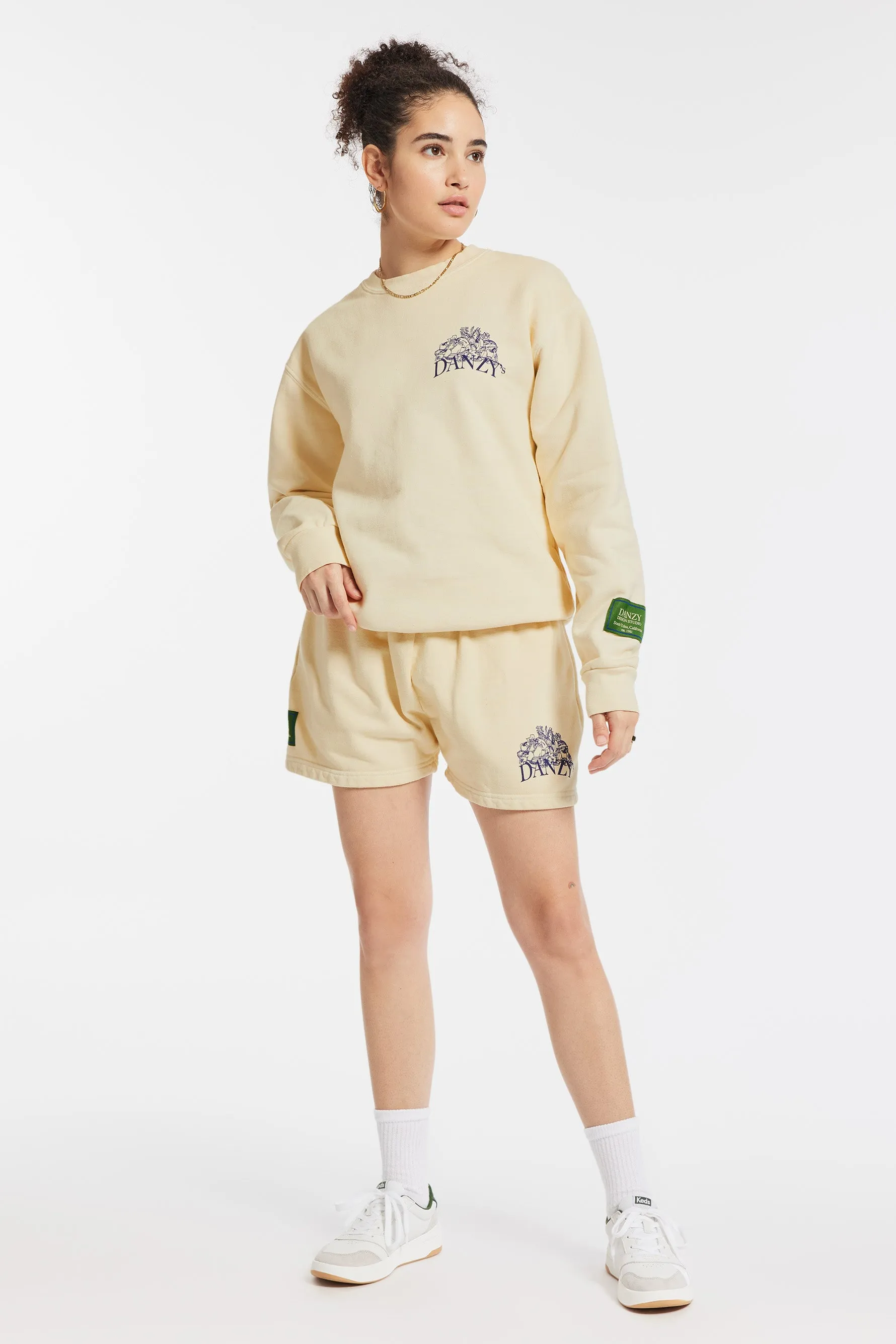 Danzy Farmers Shorts - Almond