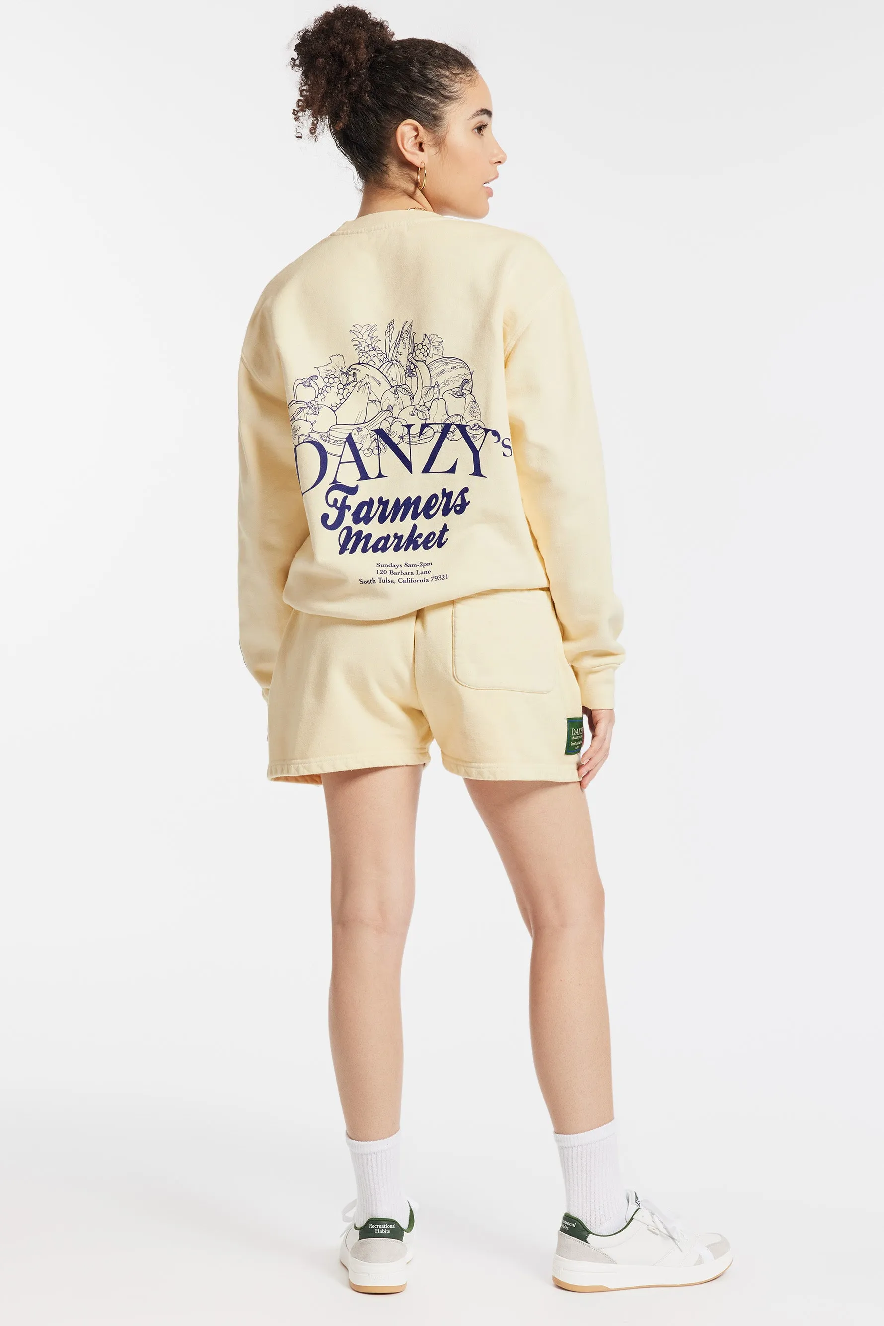 Danzy Farmers Shorts - Almond