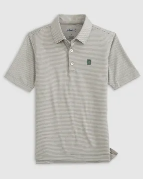 Dartmouth Lyndonn Jr. Striped Jersey Performance Polo