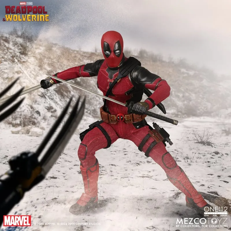 Deadpool & Wolverine Mezco One:12 Collective Deadpool (Deluxe Edition)