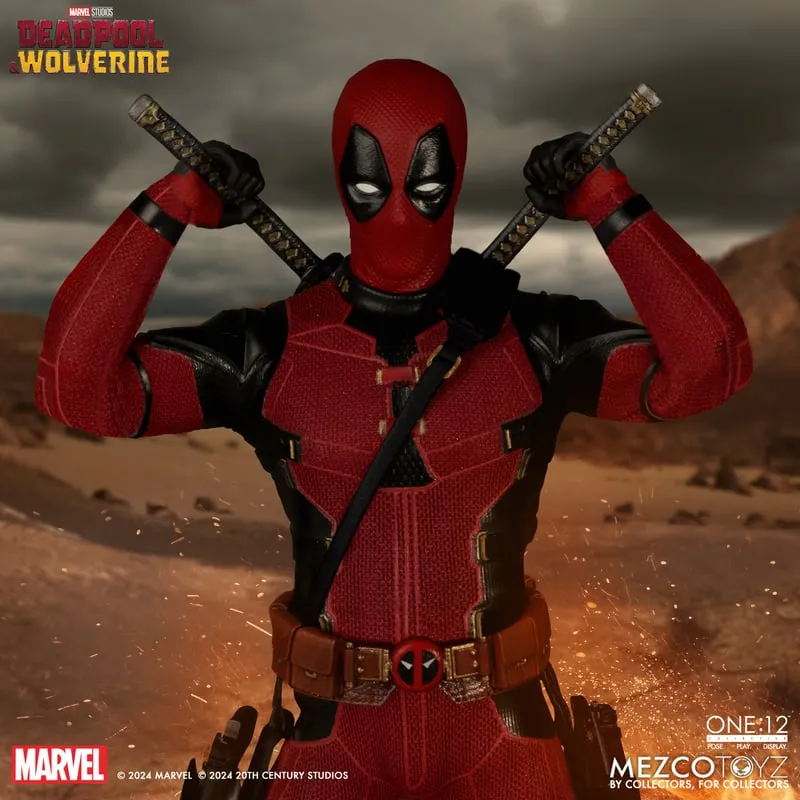 Deadpool & Wolverine Mezco One:12 Collective Deadpool (Deluxe Edition)