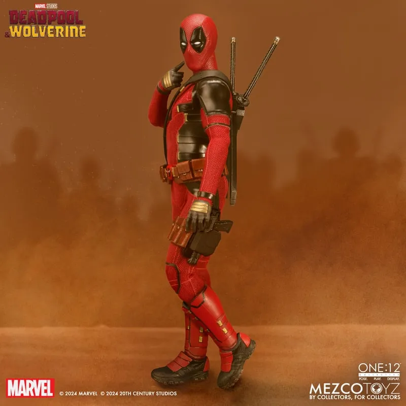 Deadpool & Wolverine Mezco One:12 Collective Deadpool (Deluxe Edition)