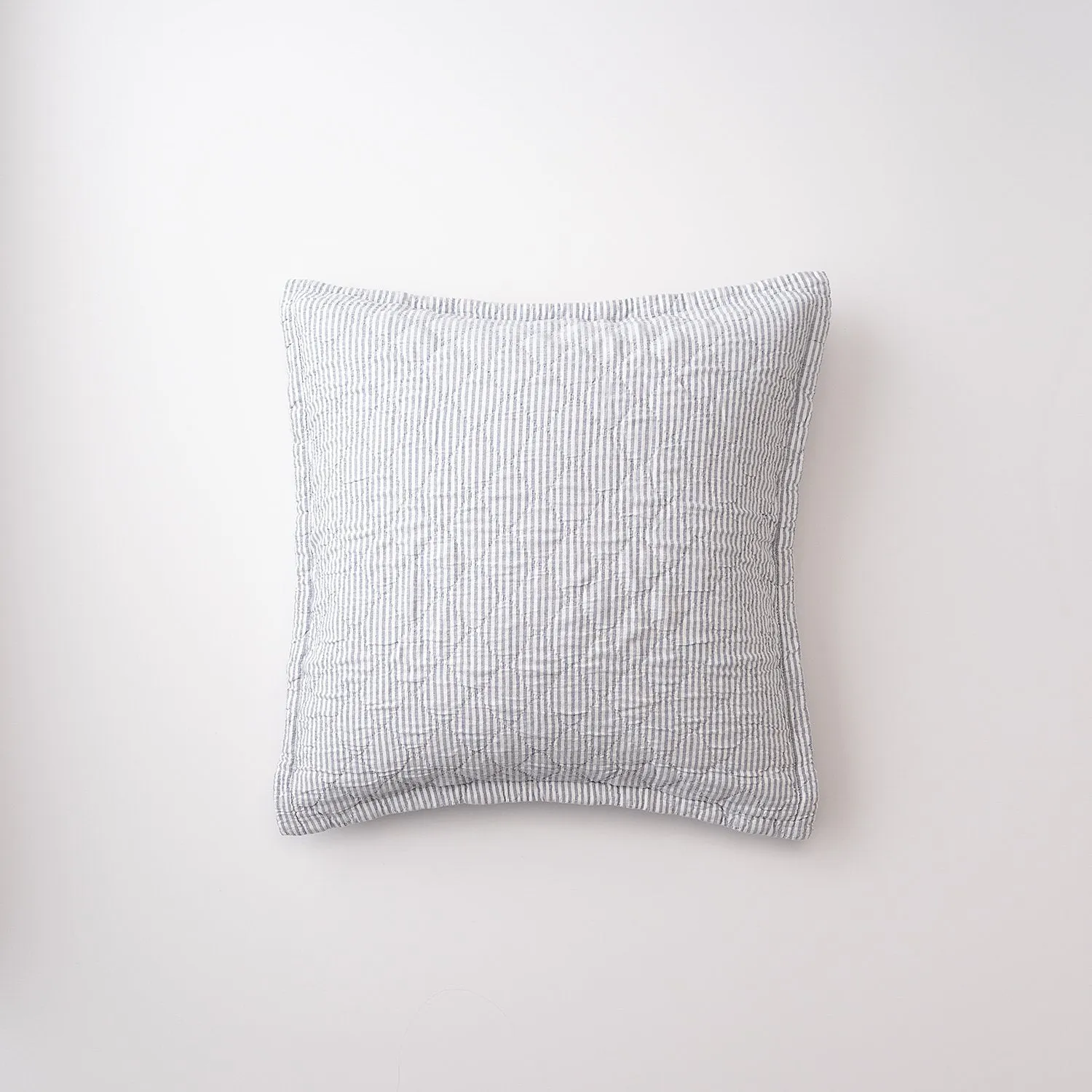 Diamond Ticking Quilted Pillow Sham