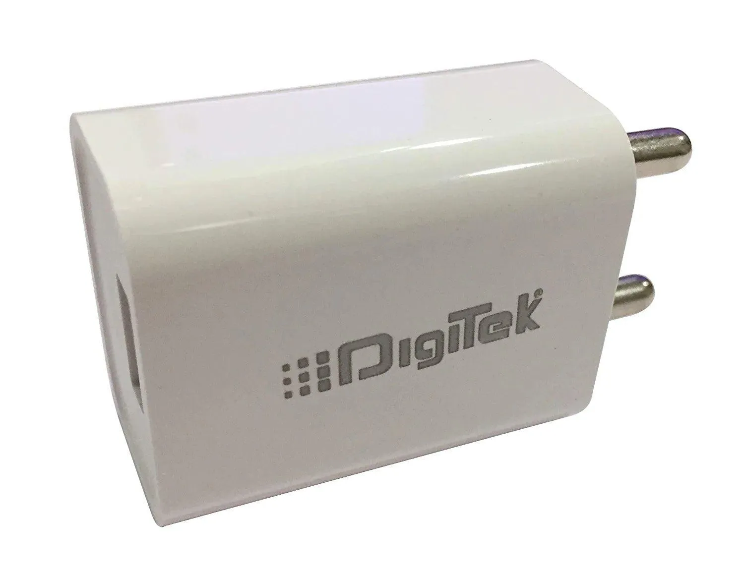 Digitek (DMC-025 MU) Smart Fast Charger 2.4A Usb Adapter For Smartphone With Micro Usb Data Cable 2.4A DMC-025 MU- White