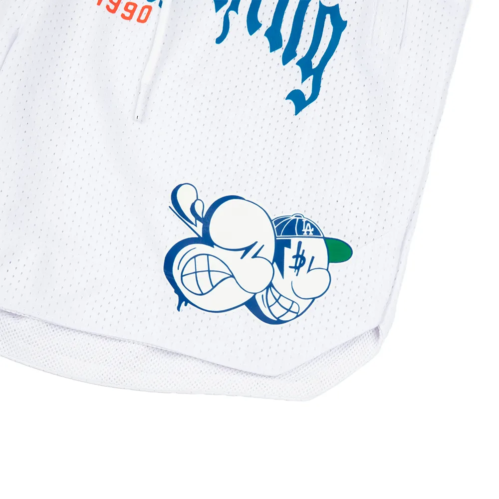 DOLT Mesh Shorts 2024 'LA Dodgers White'