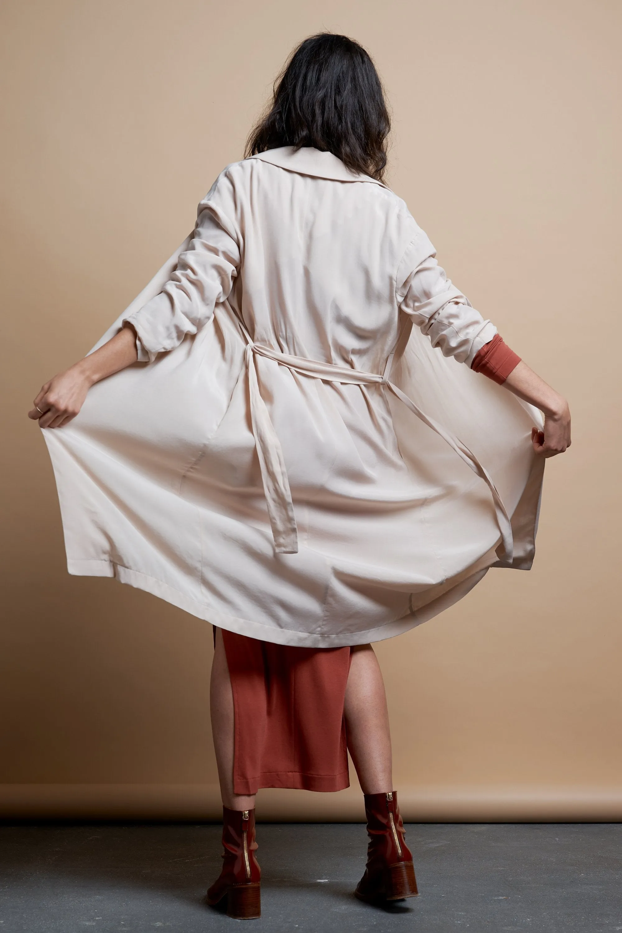 duster coat oyster <br> by Cossac