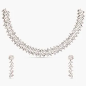 Elara Radiance CZ Necklace Set