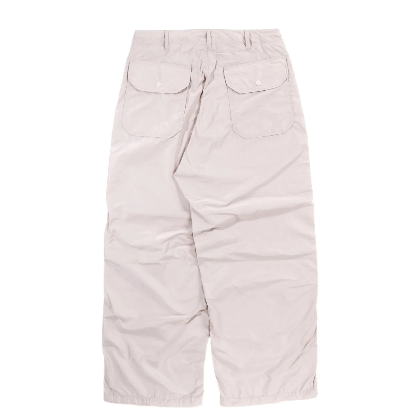 ENGINEERED GARMENTS OVER PANT KHAKI MEMORY POLYESTER