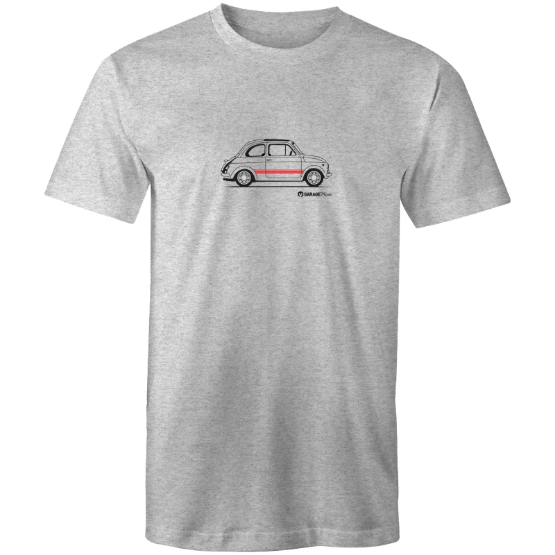 Fiat Side with Red - Mens T-Shirt