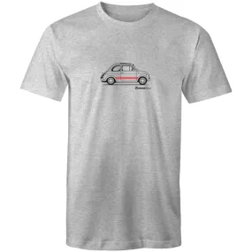 Fiat Side with Red - Mens T-Shirt