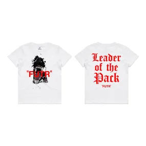 FUTR Kids "Leader Of The Pack" T-Shirt In White