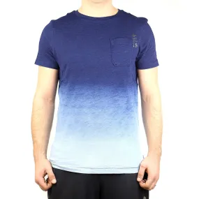 G-Star Galley Dipped Fashion Tee T-Shirt - Indigo - Mens