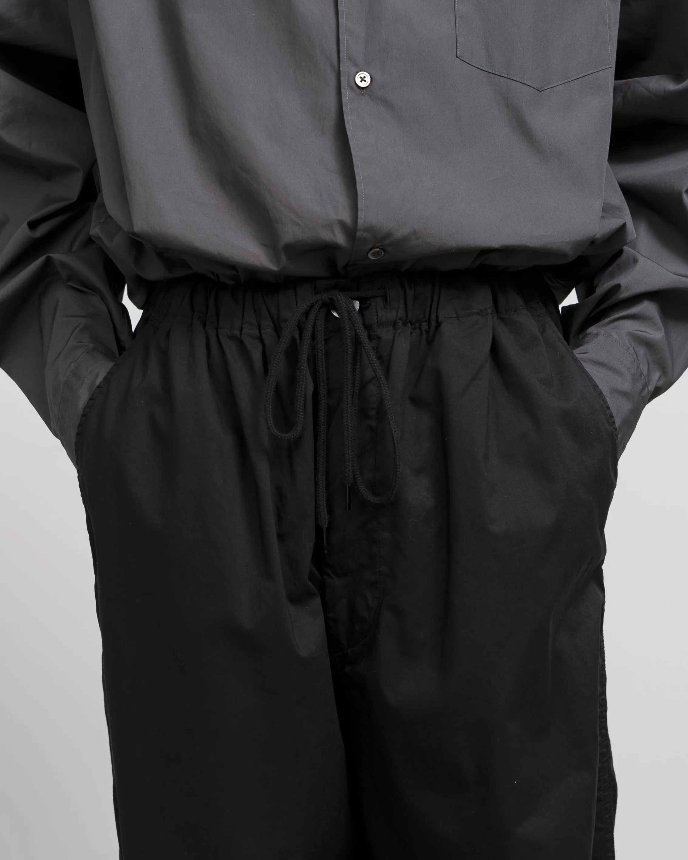 Garment Dyed Typewriter Parachute Pants