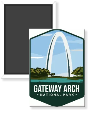 Gateway Arch National Park Magnet