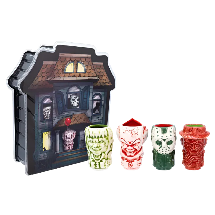 Geeki Tikis - Mini Muglets 4-Pack | Regan, Jason, Pennywise, Freddy