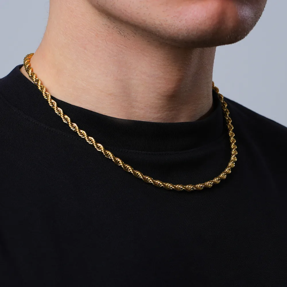 Gold Rope Chain (5MM)