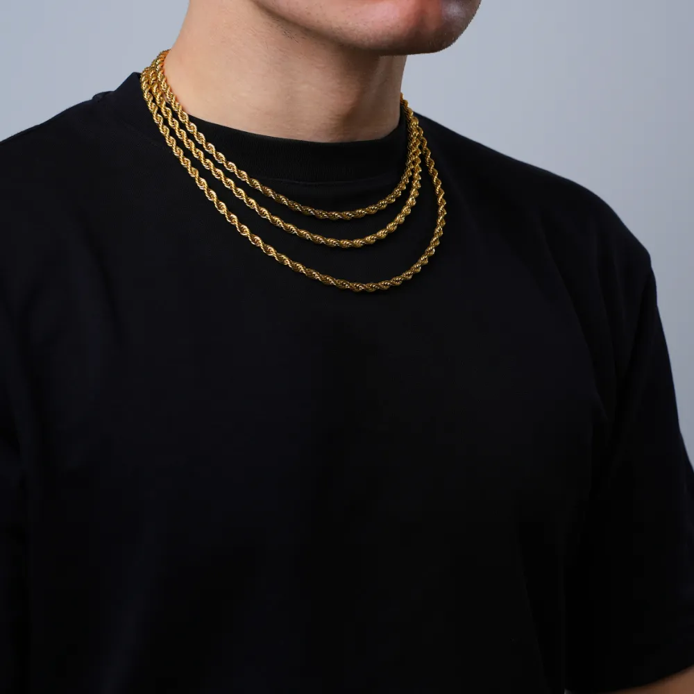 Gold Rope Chain (5MM)