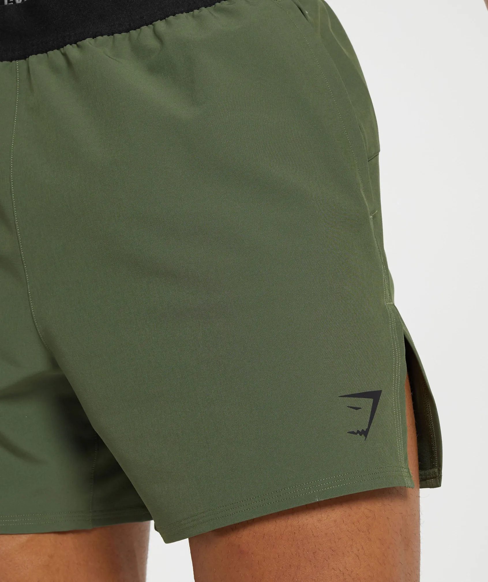 Gymshark 315 Woven Short - Core Olive