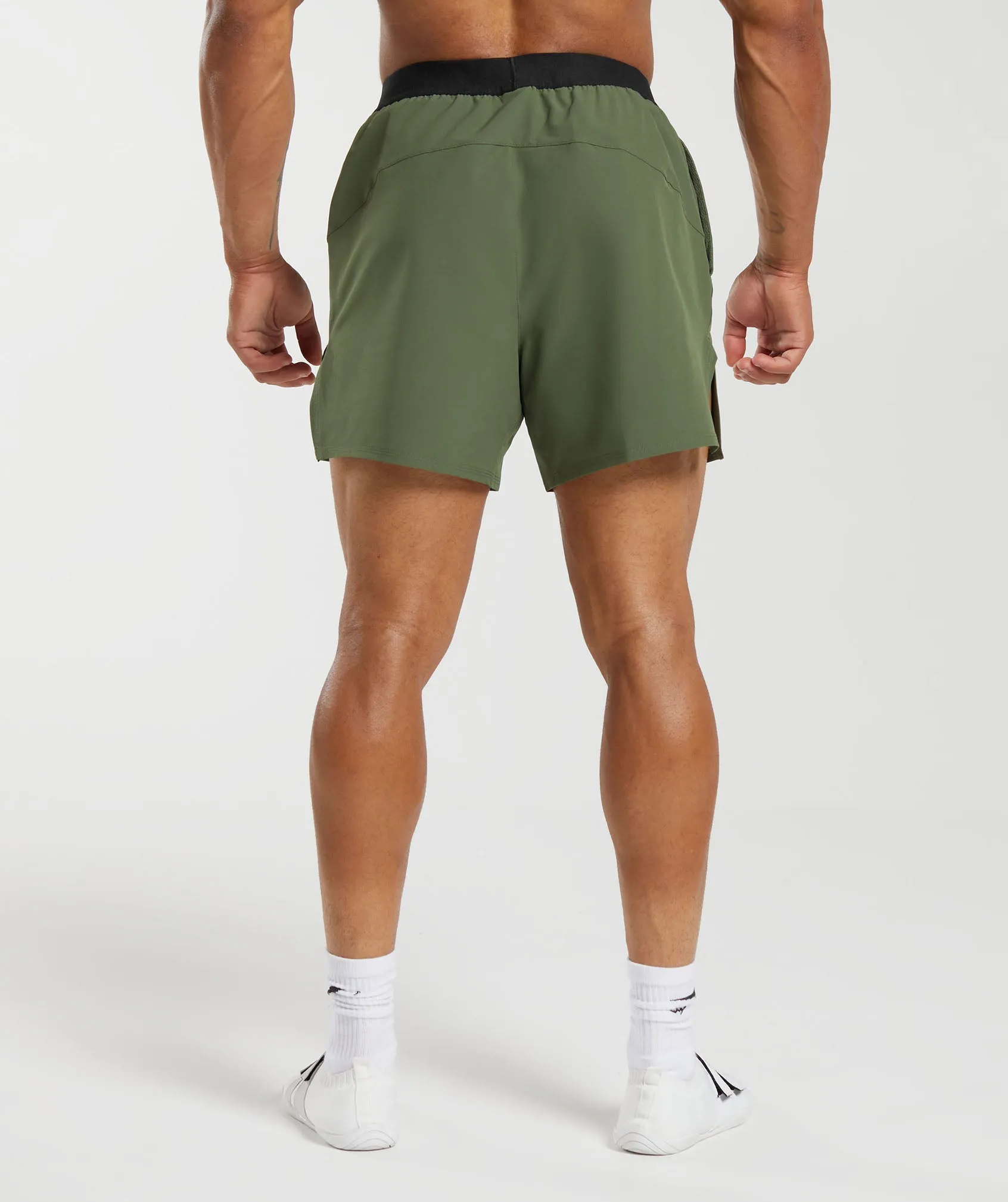 Gymshark 315 Woven Short - Core Olive