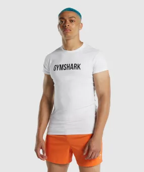 Gymshark Apollo T-Shirt - White