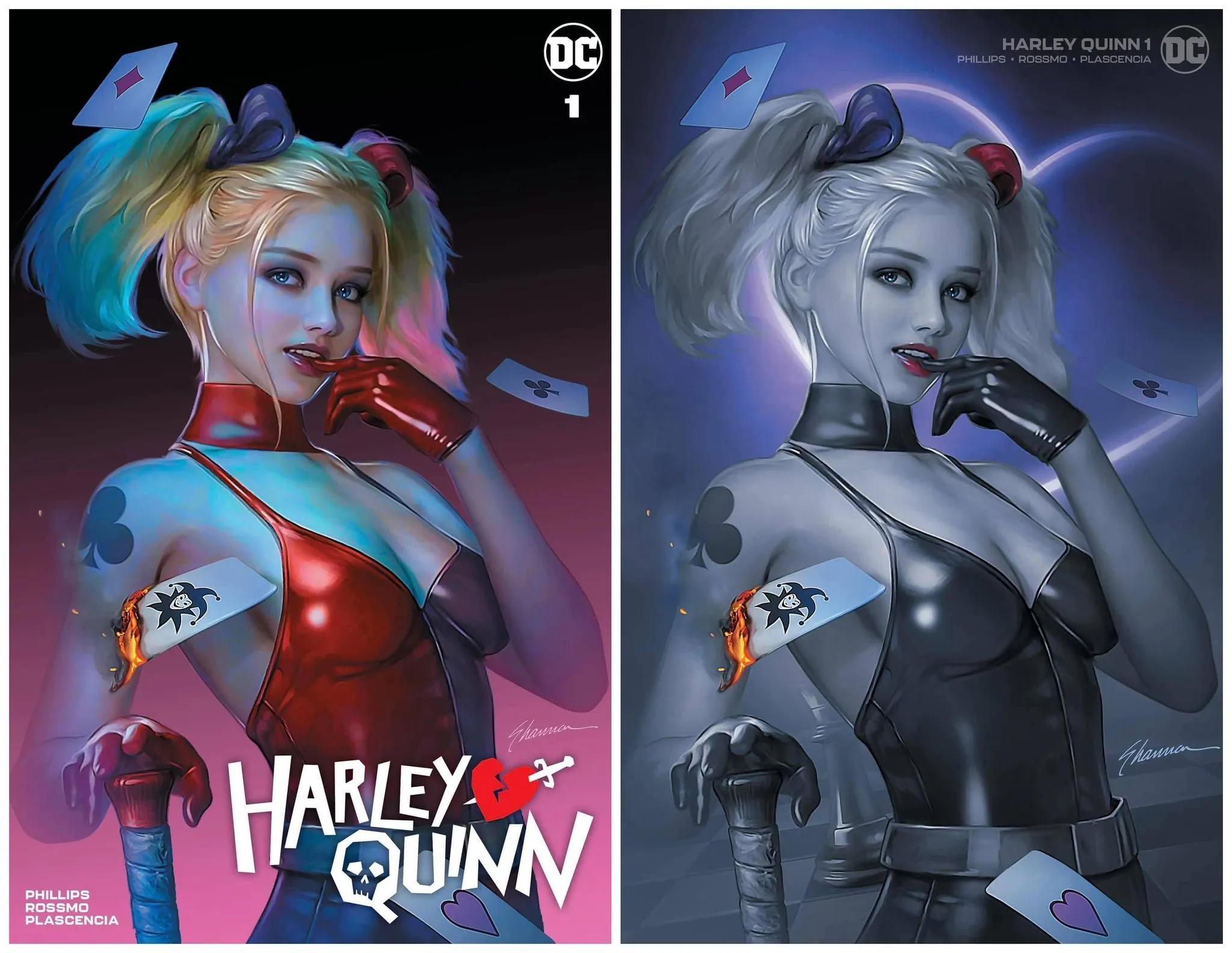 HARLEY QUINN 1 SHANNON MAER VARIANTS