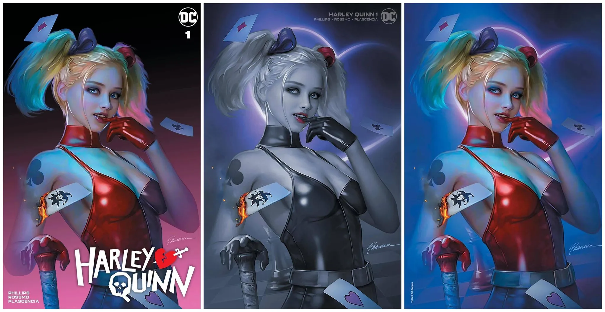 HARLEY QUINN 1 SHANNON MAER VARIANTS