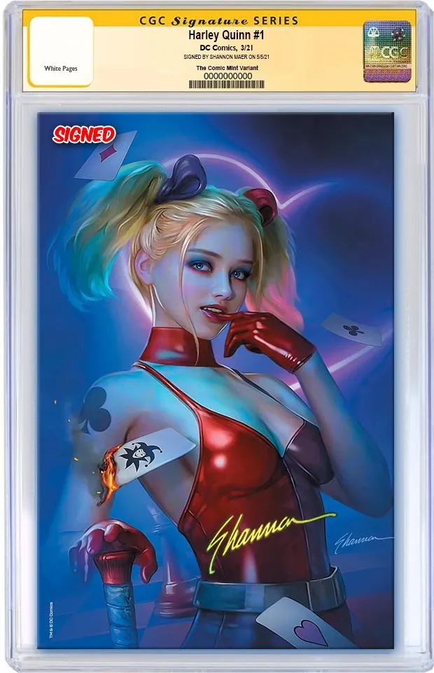 HARLEY QUINN 1 SHANNON MAER VARIANTS