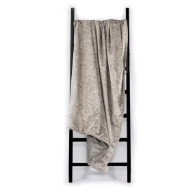 Harper Warm Mocha & Morning Mist Fabric Throw