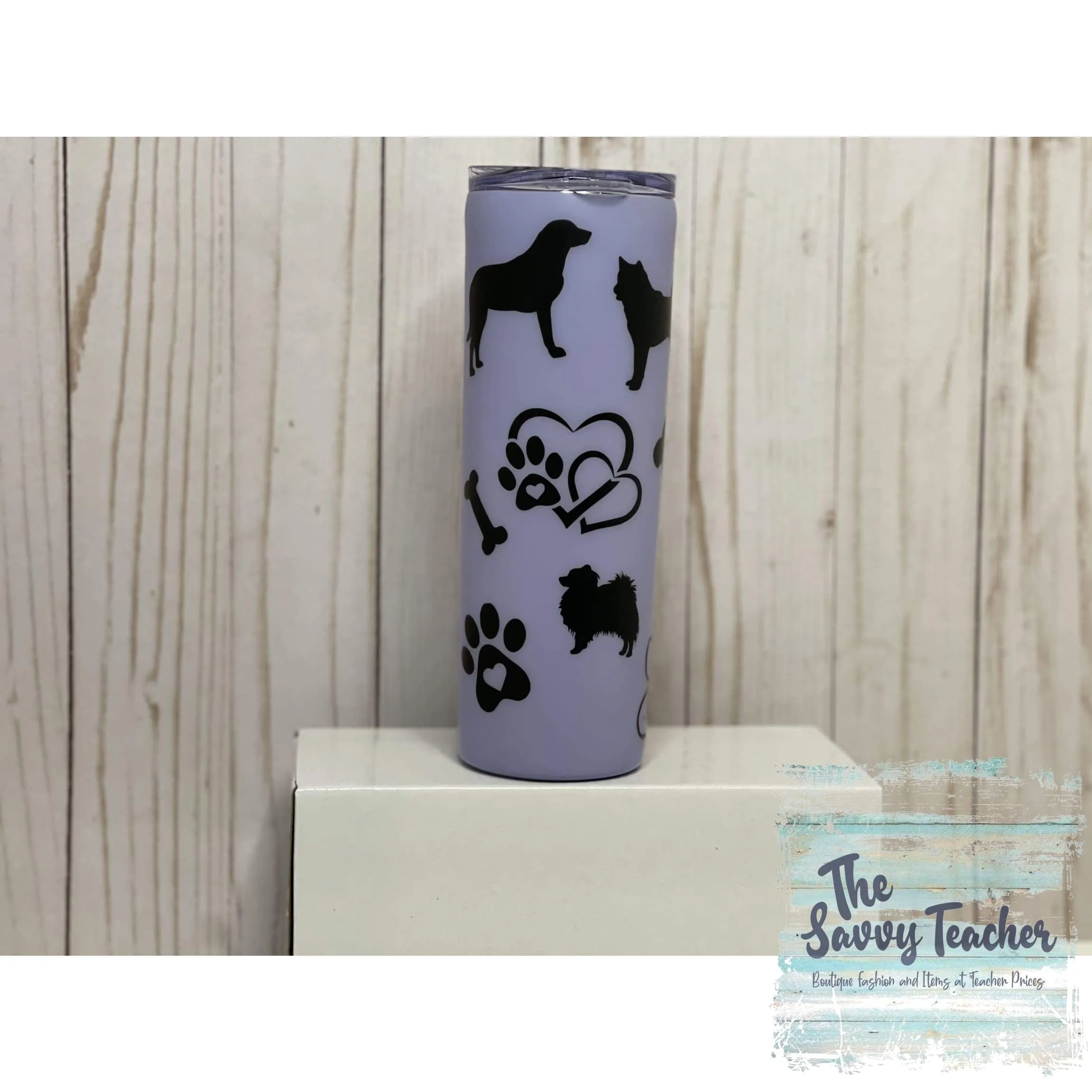 Hold my Drink I need to Pet that Dog Matte 20 Oz Tumbler.