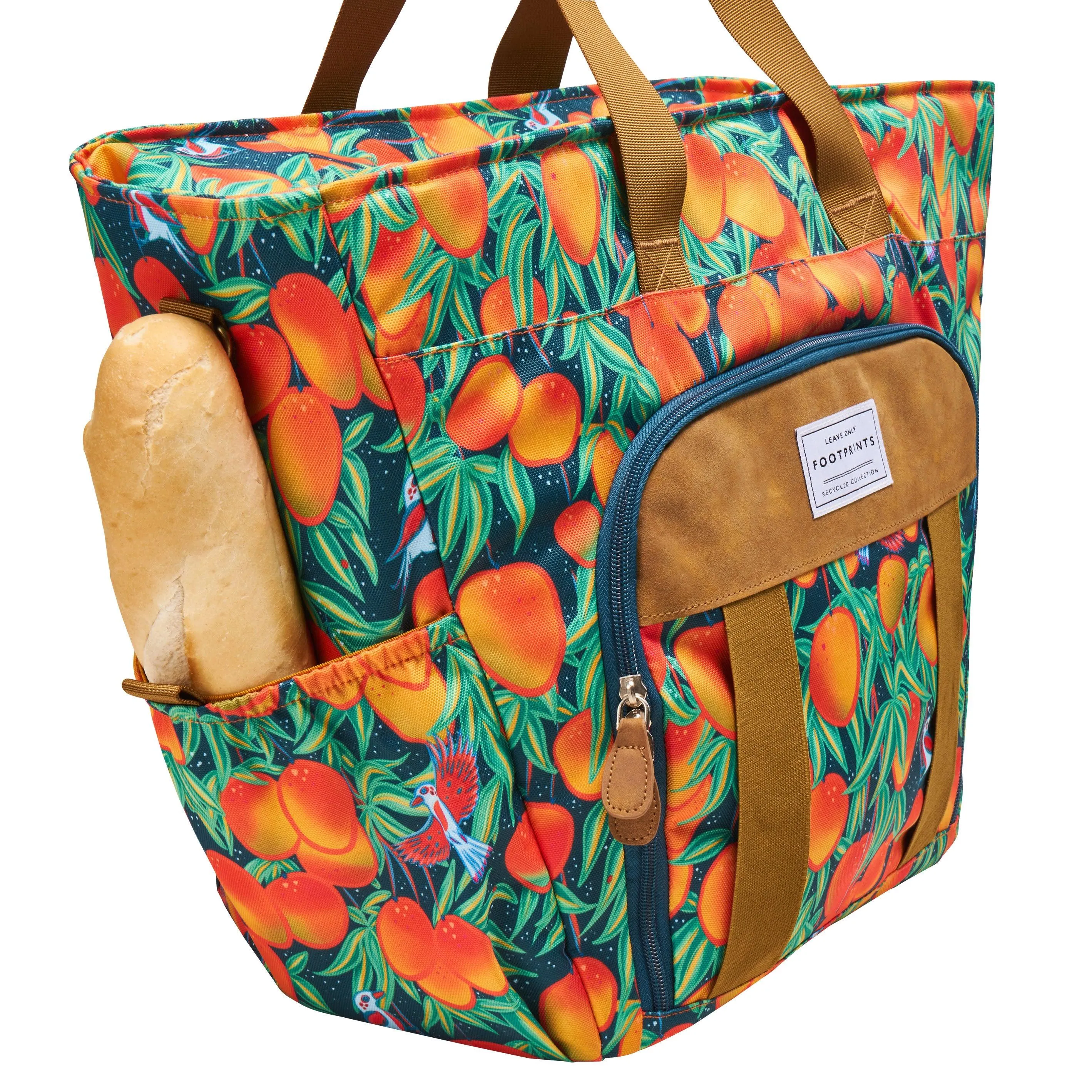 IceMax 'Leave Only Footprints' Recycled ♻️ Picnic Coolbag Tote